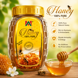 100% Pure Natural Honey – Premium Organic Honey (500g)