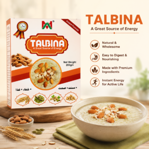 Almond Talbina Instant Formula – Natural Energy & Nutrition Powder (200g)