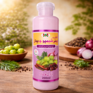 Markaz Garlic & Onion Herbal Shampoo – Hair Strengthening Formula (200ml)